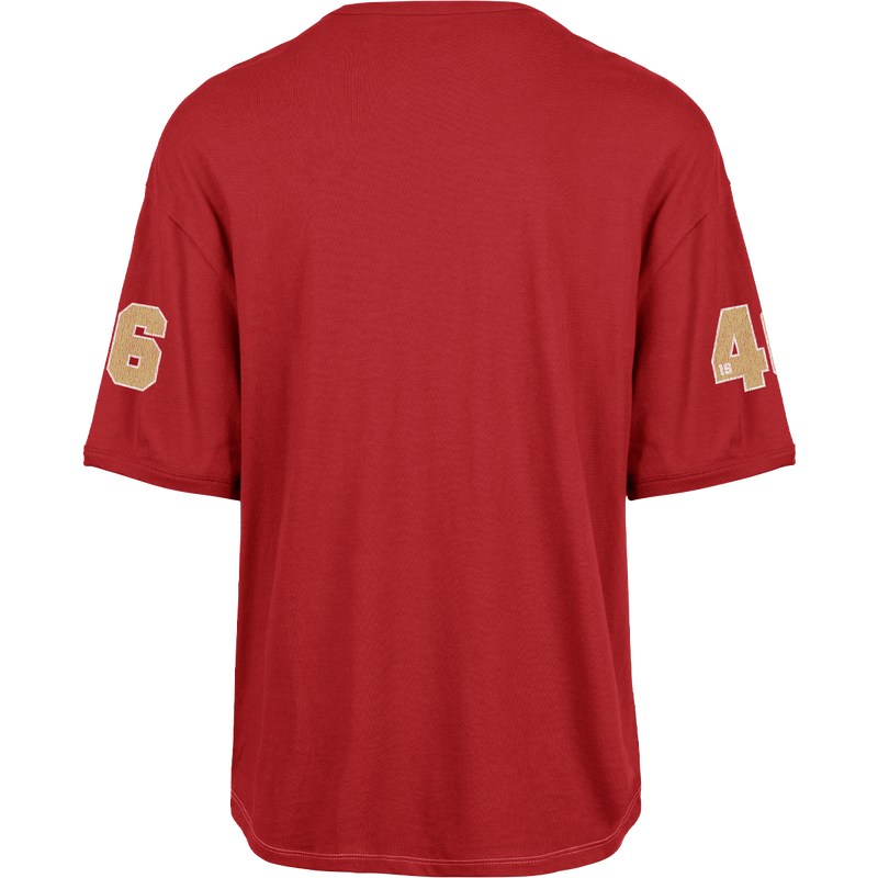 Men's 49ers Historic DH Rush Brighton Tee, 47 Brand Men's 49ers Historic DH Rush Brighton Tee back