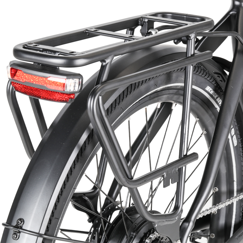 Trax 1.0 500W/15Ah Step Over, Troxus Trax 1.0 500W/15Ah Step Over Rack 3/4 Back