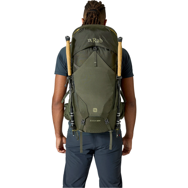 Exion 48, Rab Exion 48 in ARM-Army on model back
