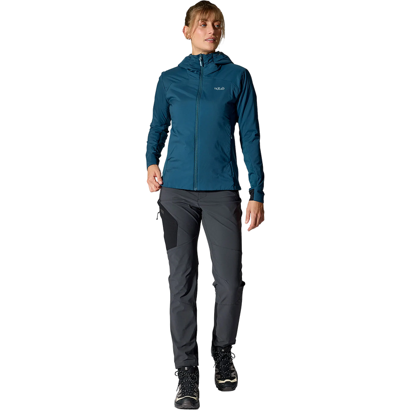 Women's Xenair Alpine Flex Jacket, Rab Women's Xenair Alpine Flex Jacket Full View
