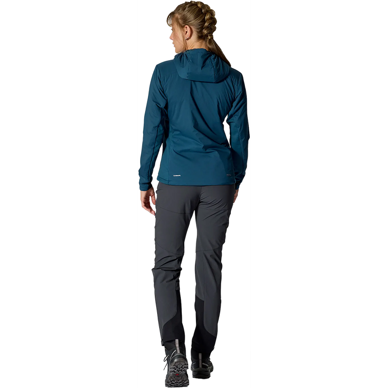 Women's Xenair Alpine Flex Jacket, Rab Women's Xenair Alpine Flex Jacket Back