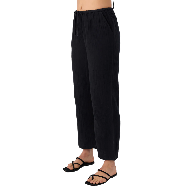 Women's Brenda Pant, O'Neill Women's Brenda Pant in BLK-Black front left