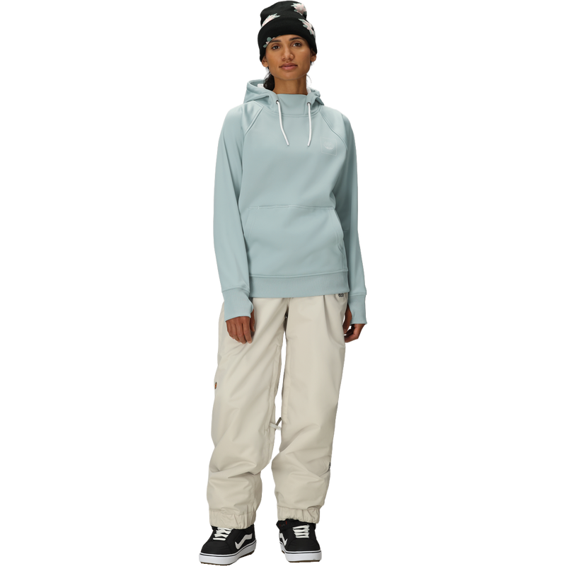 Women's Bonded Fleece Pullover Hoody, 686 Women's Bonded Fleece Pullover Hoody in DSMR Dusty Marine front