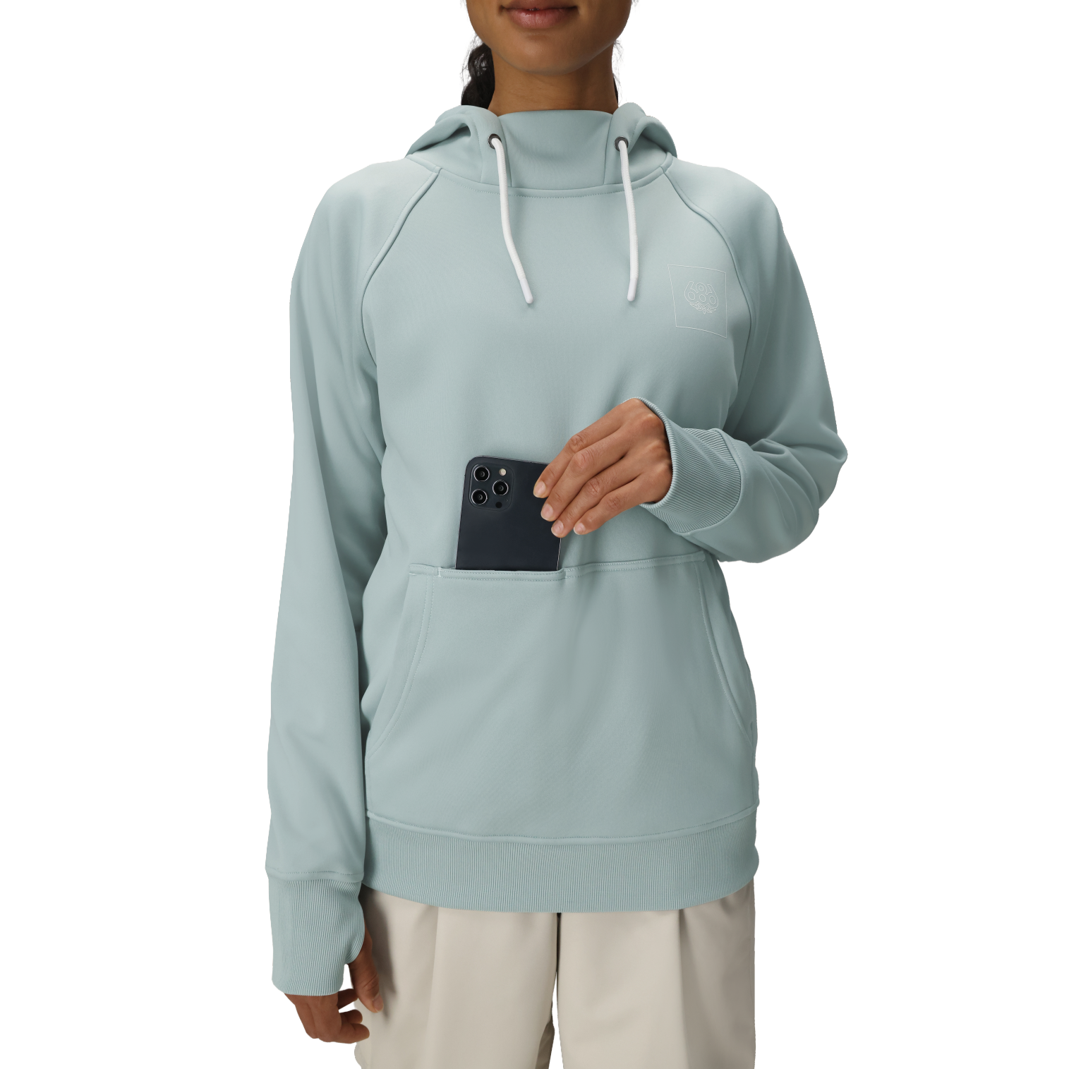 Women's Bonded Fleece Pullover Hoody alternate view