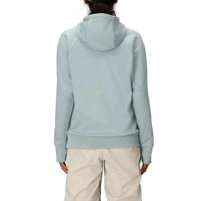 Women's Bonded Fleece Pullover Hoody, 686 Women's Bonded Fleece Pullover Hoody in DSMR Dusty Marine back
