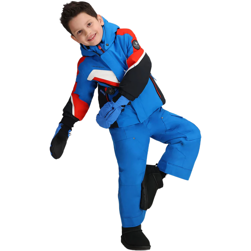Youth Super G Jacket, Obermeyer Youth Super G Jacket in Cosmic blue front
