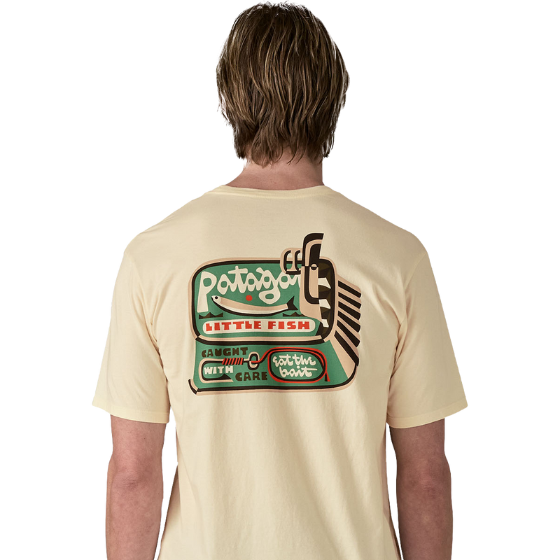 Men's Aquatic Action Organic T-Shirt, Patagonia Men's Aquatic Action Organic T-Shirt Back