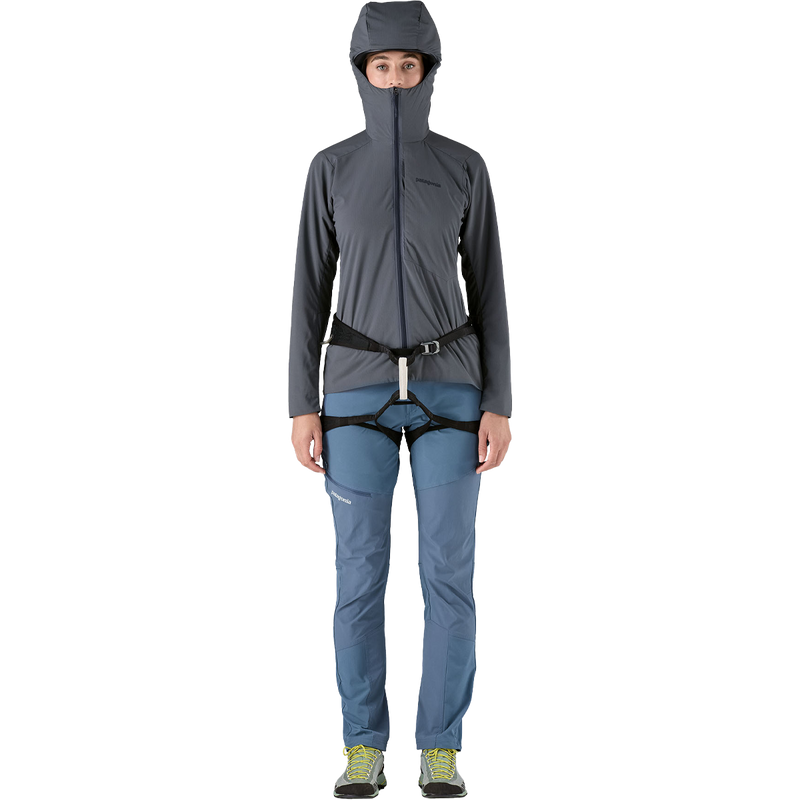 Women's Nano-Air Ultralight Full-Zip Hoody, Patagonia Women's Nano-Air Ultralight Full-Zip Hoody with climbing gear