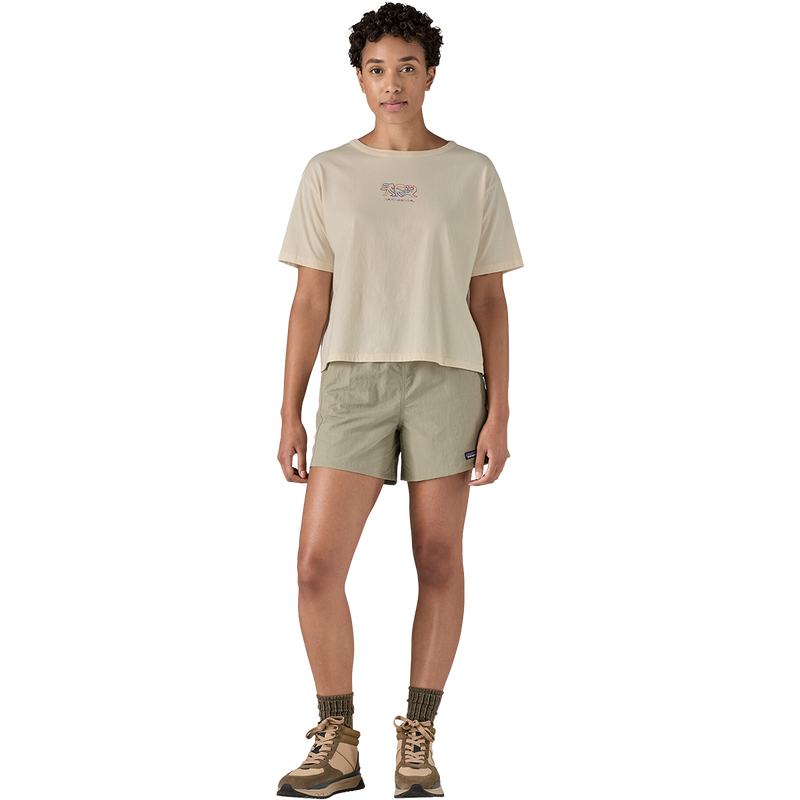 Women's Mutualism Easy-Cut Organic T-Shirt, Patagonia Women's Mutualism Easy-Cut Organic T-Shirt in alternate image front