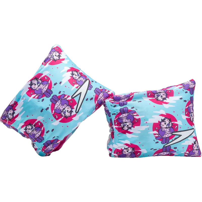 Youth Fabric Arm Band, Speedo Youth Fabric Arm Band in 10325-Aqua Splash Otter Toss