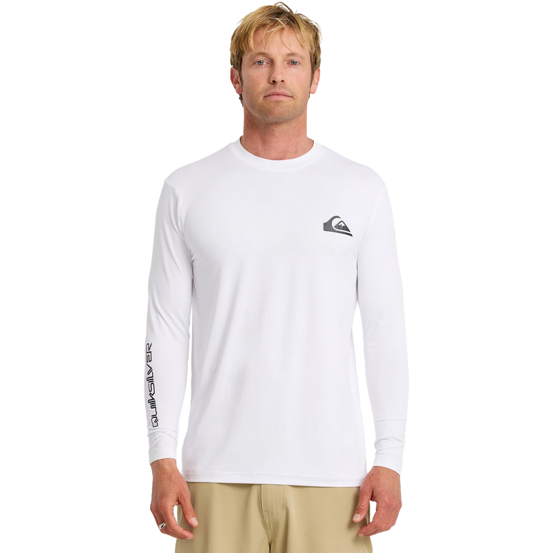 Men's Long Sleeve Everyday Surf Tee, Quiksilver Men's Long Sleeve Everyday Surf Tee front