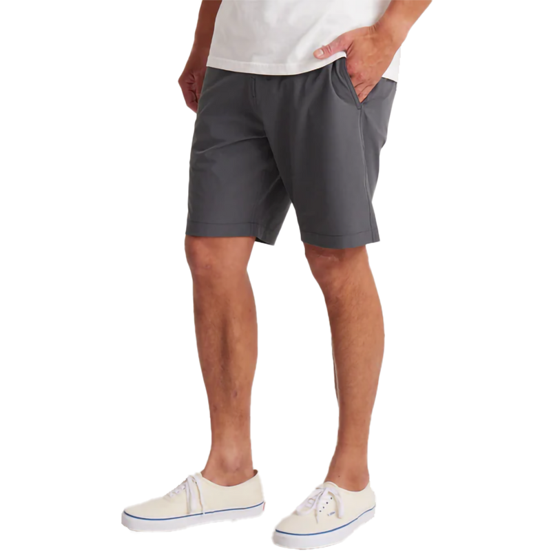 Hytide Hybrid Short, Roark Hytide Hybrid Short in CHA Charcoal front left
