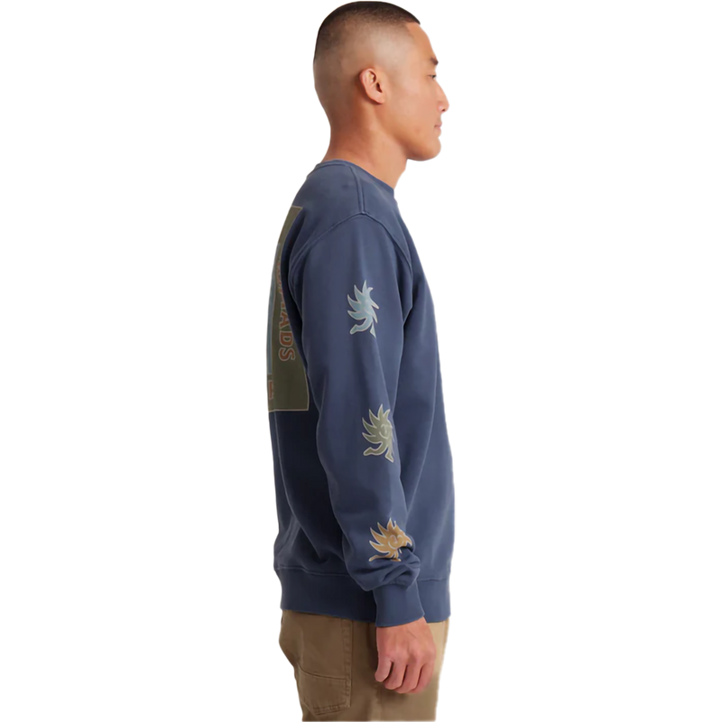 Men's Forever Roaming Crew, Roark Men's Forever Roaming Crew in SLT-Slate right