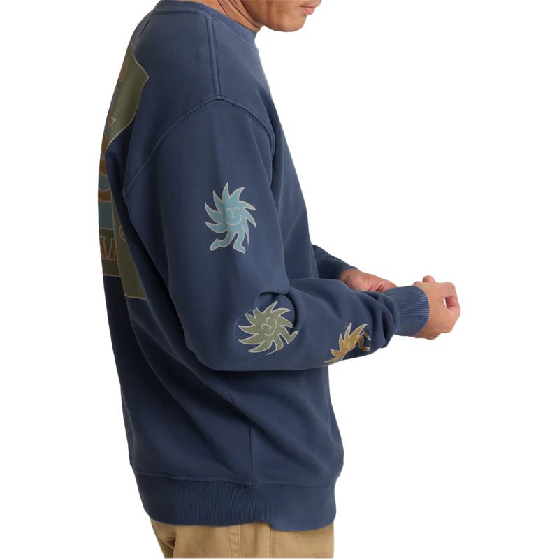 Men's Forever Roaming Crew, Roark Men's Forever Roaming Crew in SLT-Slate right