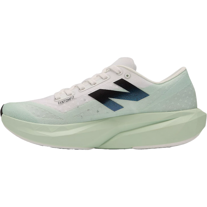 Women's Rebel v4, New Balance Women's Rebel v4 in A-Clay Ash/White/Black right inside profile