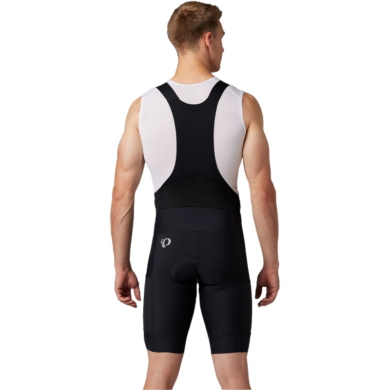 Men's Expedition Bib Short, Pearl Izumi Men's Expedition Bib Short in 021-Black on model back
