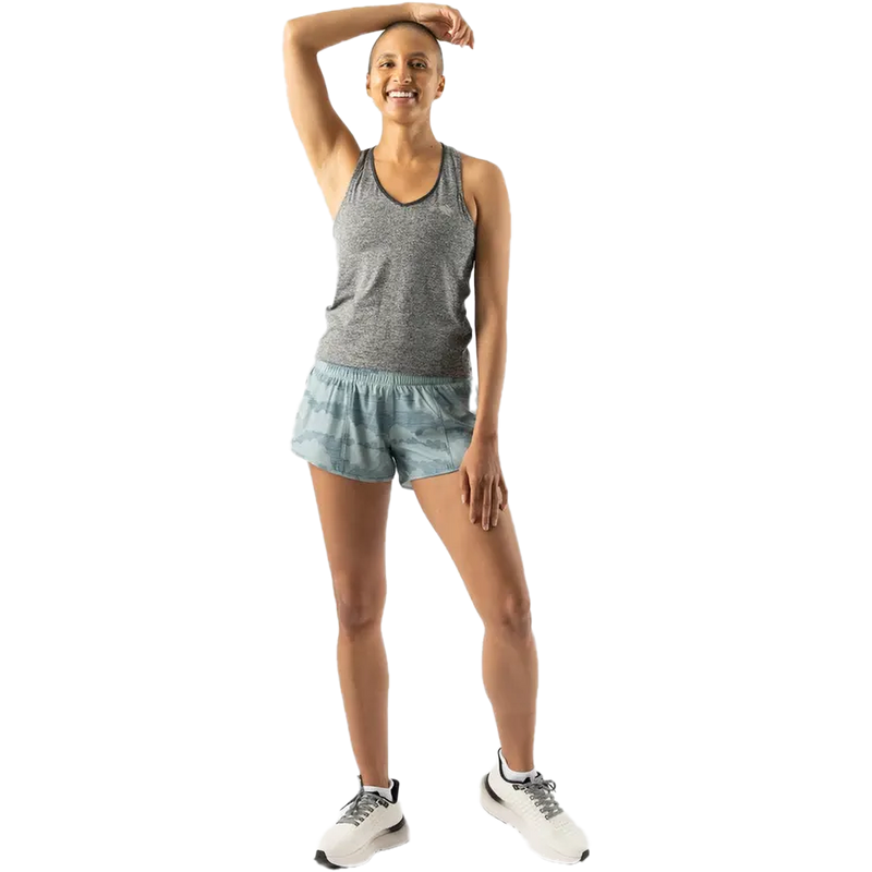 Women's EZ Vee Tank, Rabbit Women's EZ Vee Tank in 060-Charcoal front
