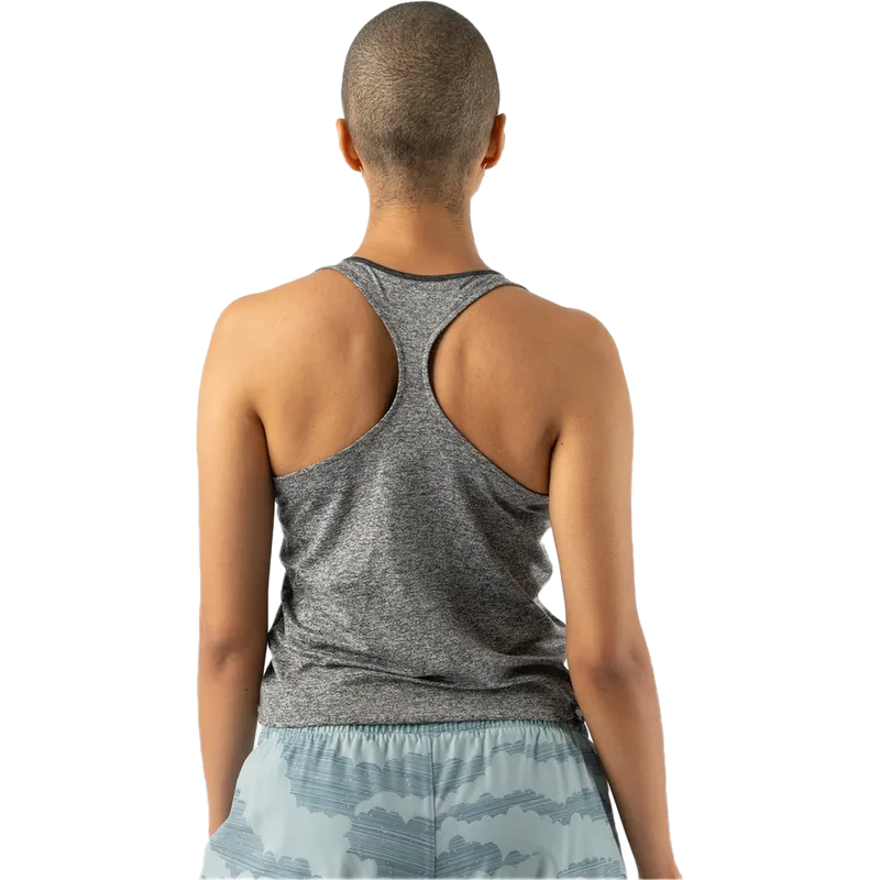 Women's EZ Vee Tank, Rabbit Women's EZ Vee Tank in 060-Charcoal back