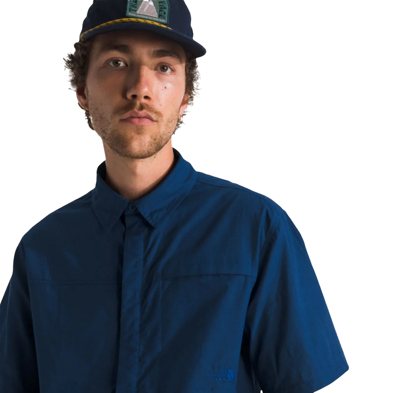 Men's Short Sleeve Heritage Shirt, The North Face Short Sleeve Heritage Shirt Chest Pocket