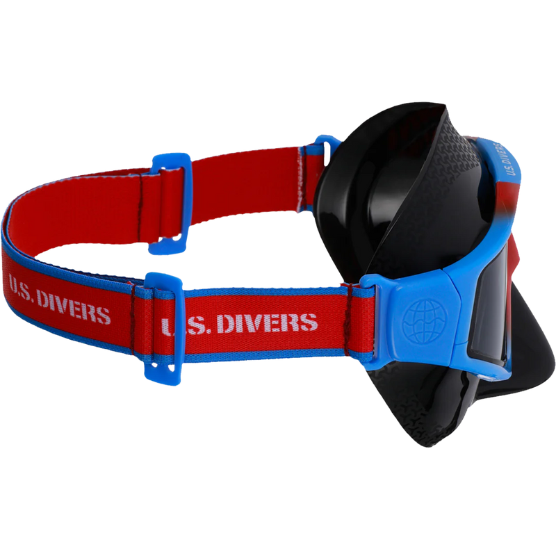 Avila LX Blue Red, US Divers Avila LX side