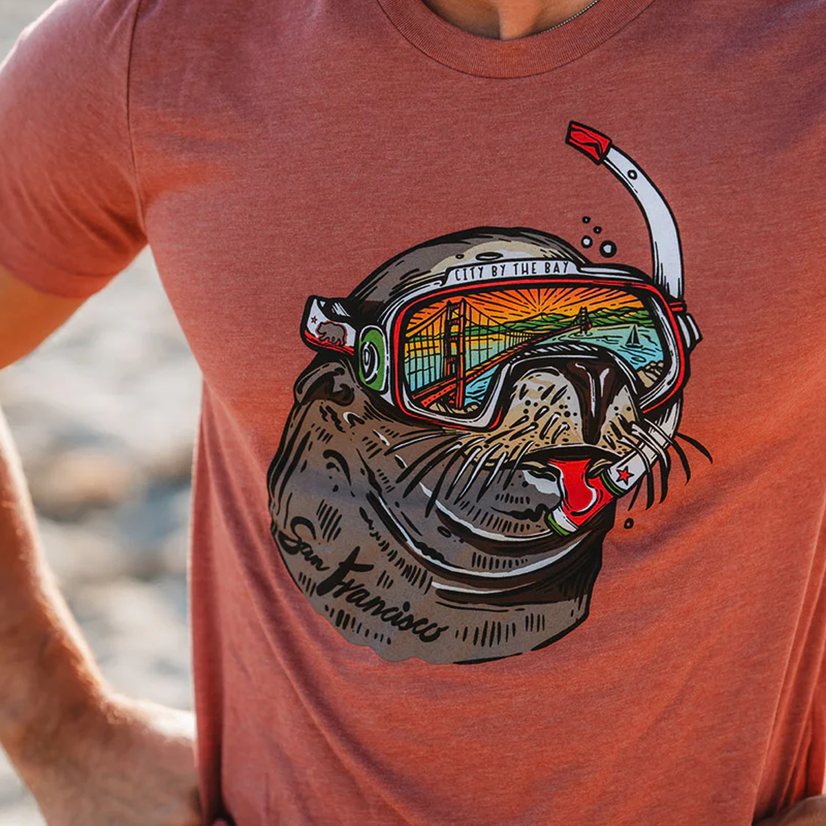 Men's Miami Vice SF Sea Lion Tee alternate view