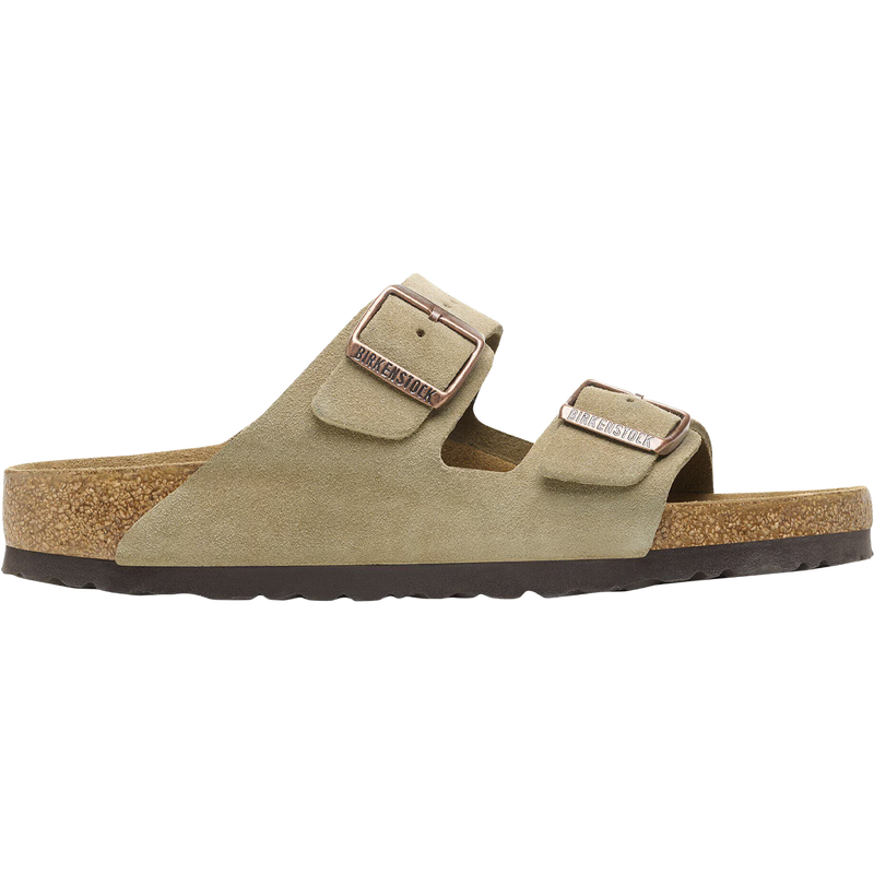 Women's Arizona, Birkenstock Arizona in Suede Taupe