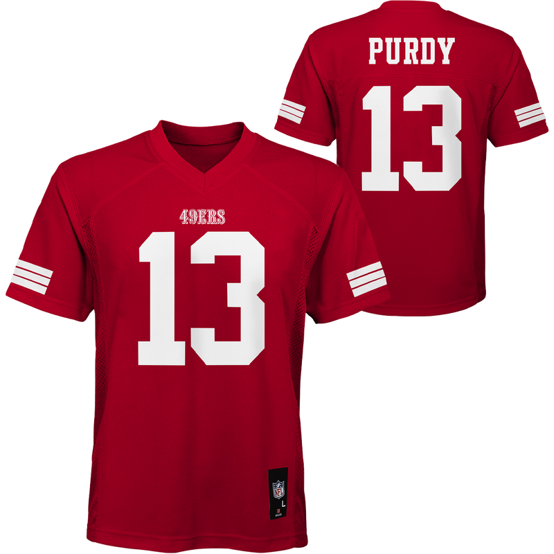 Youth 49ers Mid-Tier Jersey - Purdy, Featured Image