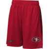 Outerstuff  Y 49ers Field Point Short in Dark Red