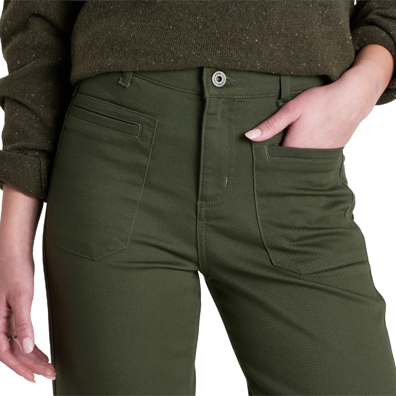 Women's Kontour Wide Leg, Kuhl Women's Kontour Wide Leg front detail