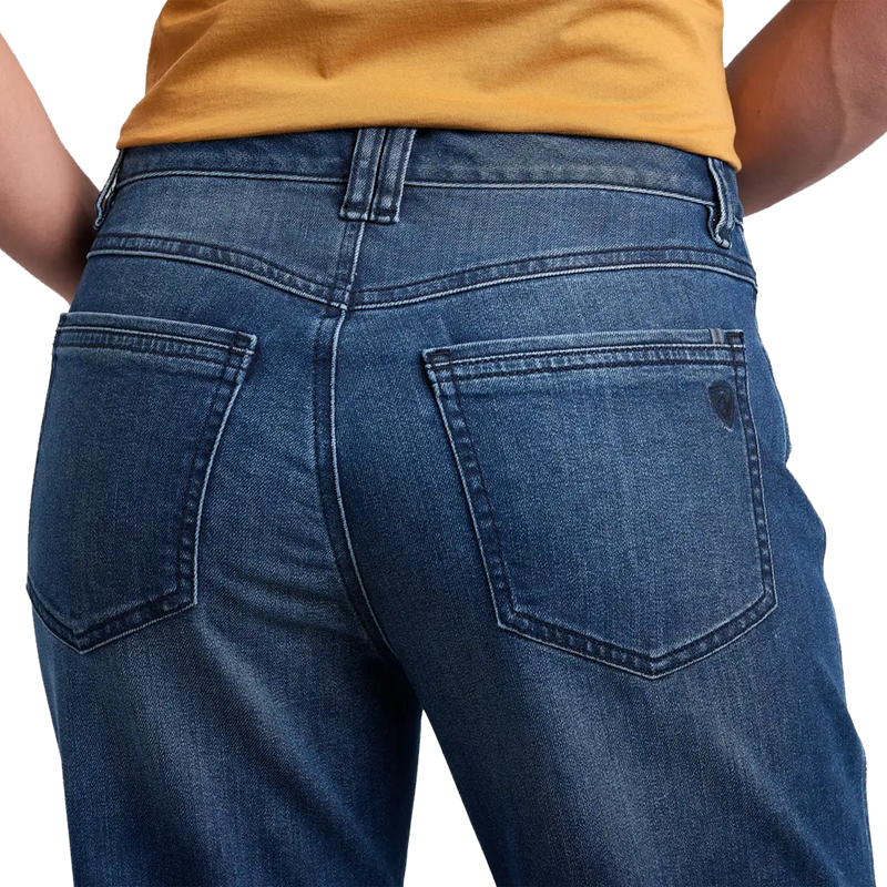 Women's Kontour Boyfriend Denim, Kuhl Women's Kontour Boyfriend Denim back pockets