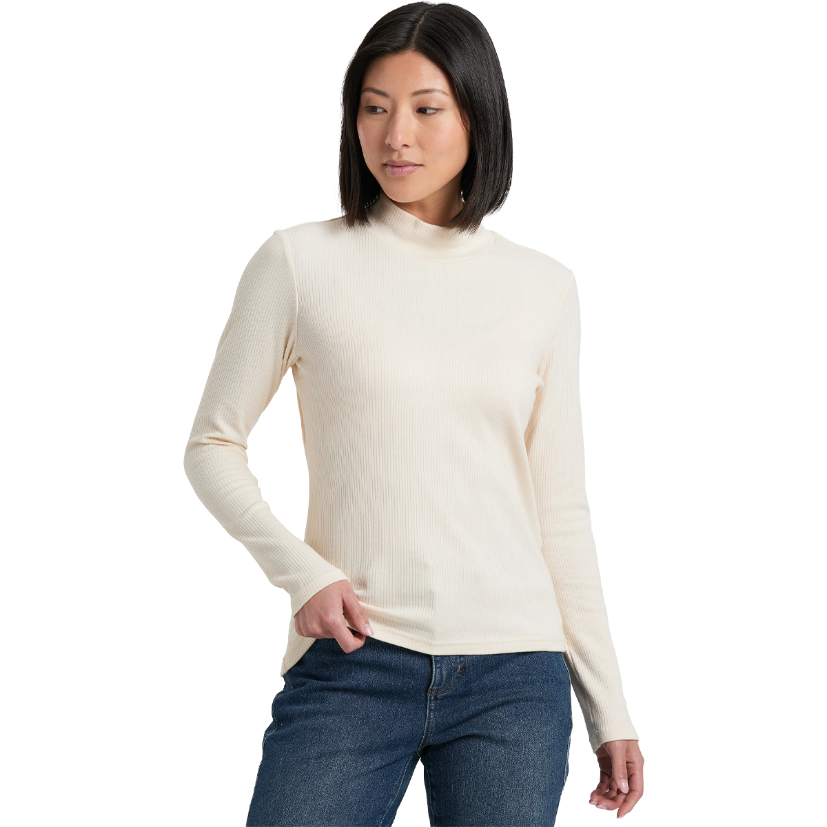 Women's Verona Ribbed Long Sleeve alternate view