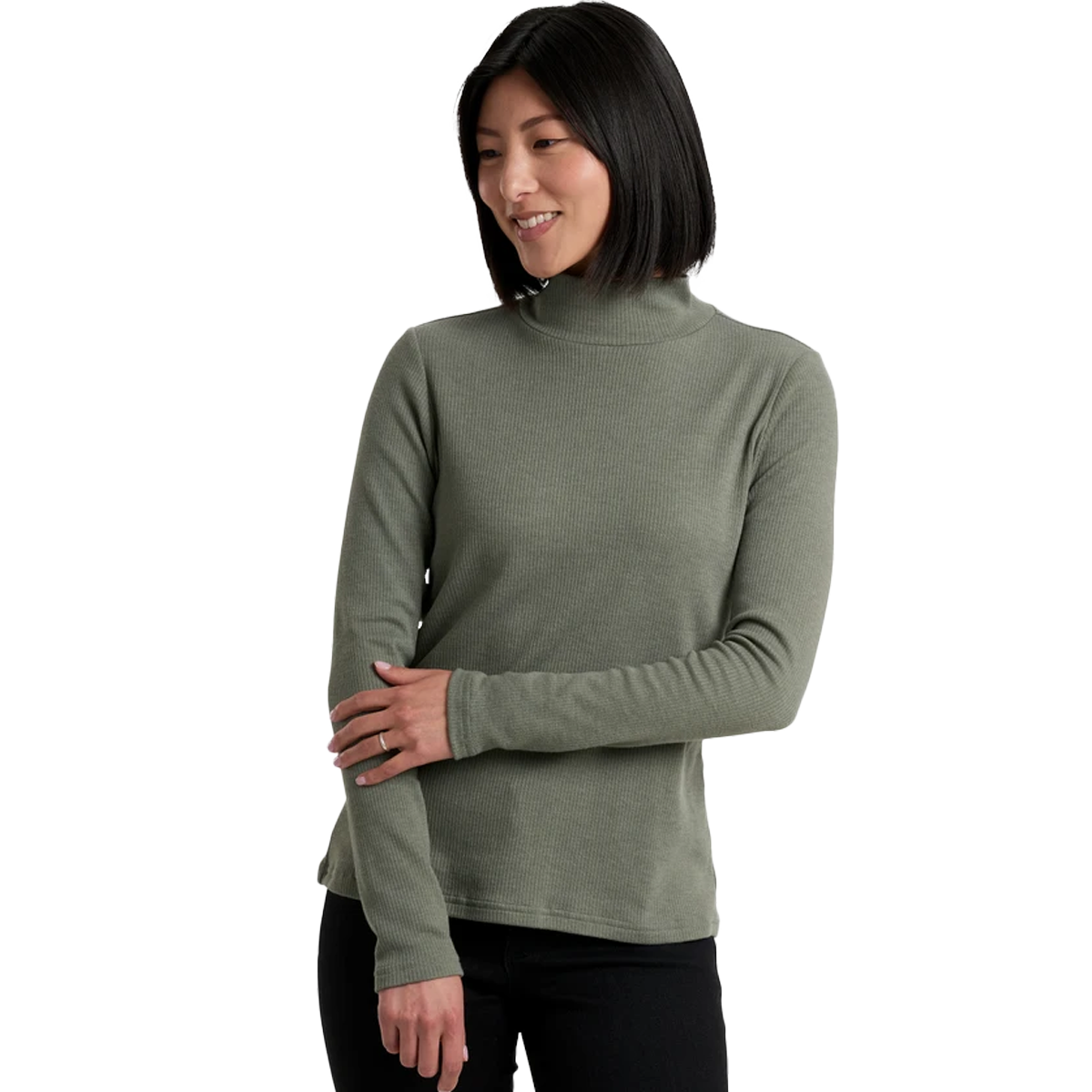 Women's Verona Ribbed Long Sleeve alternate view