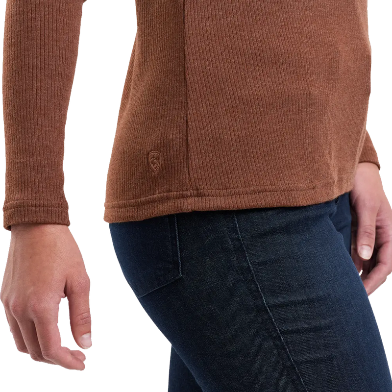 Women's Verona Ribbed Long Sleeve