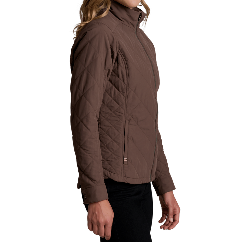 Women's Stunnr Insulated Jacket, Kuhl Women's Stunnr™ Insulated Jacket in CF-Coffee right