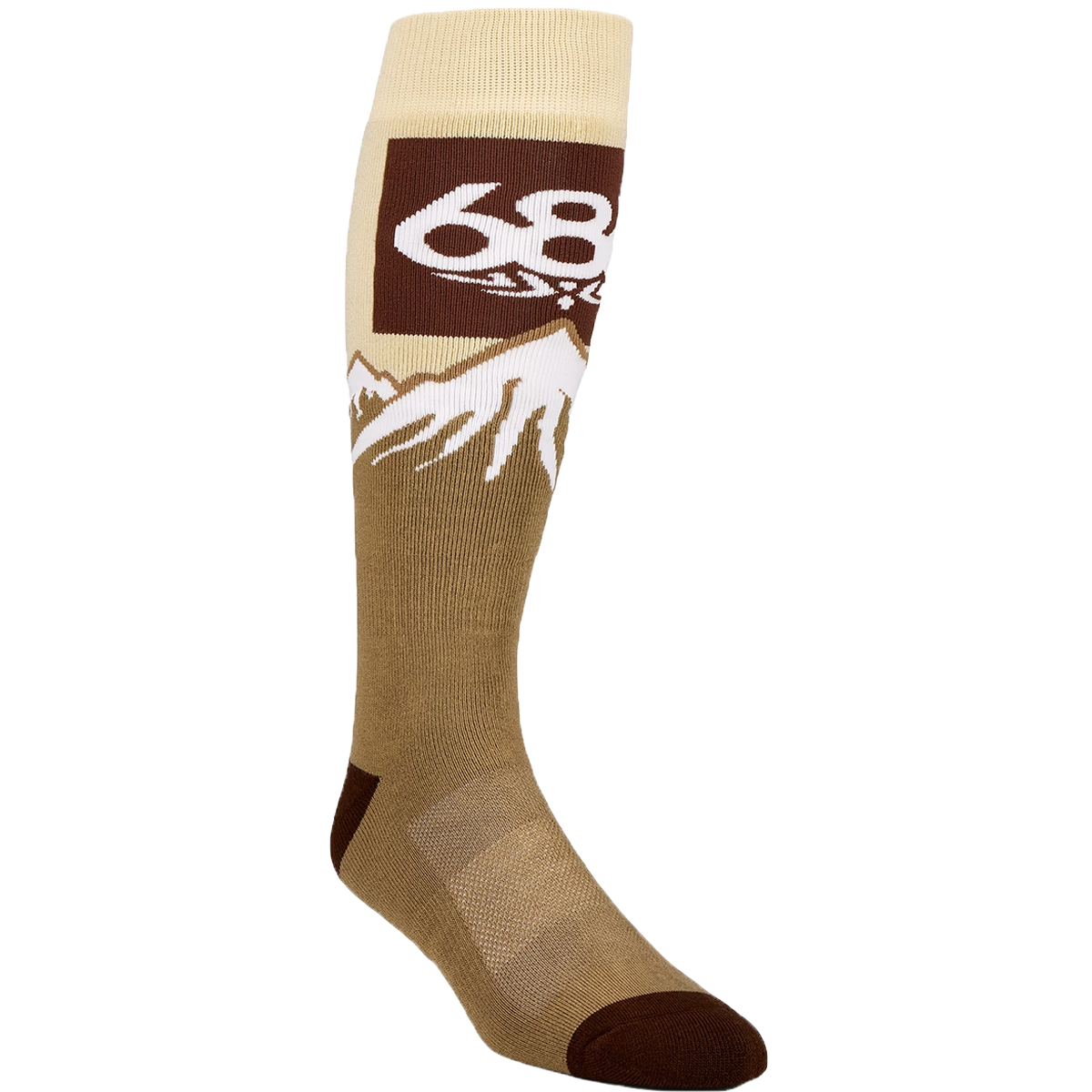 686 Men's Snow Caps Sock (3pk) in Assorted 2 in Cream