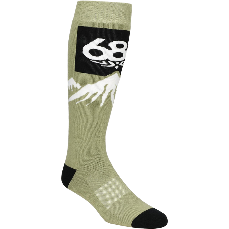 Snow Caps Sock (3pk), 686 Snow Caps Sock (3pk) olive