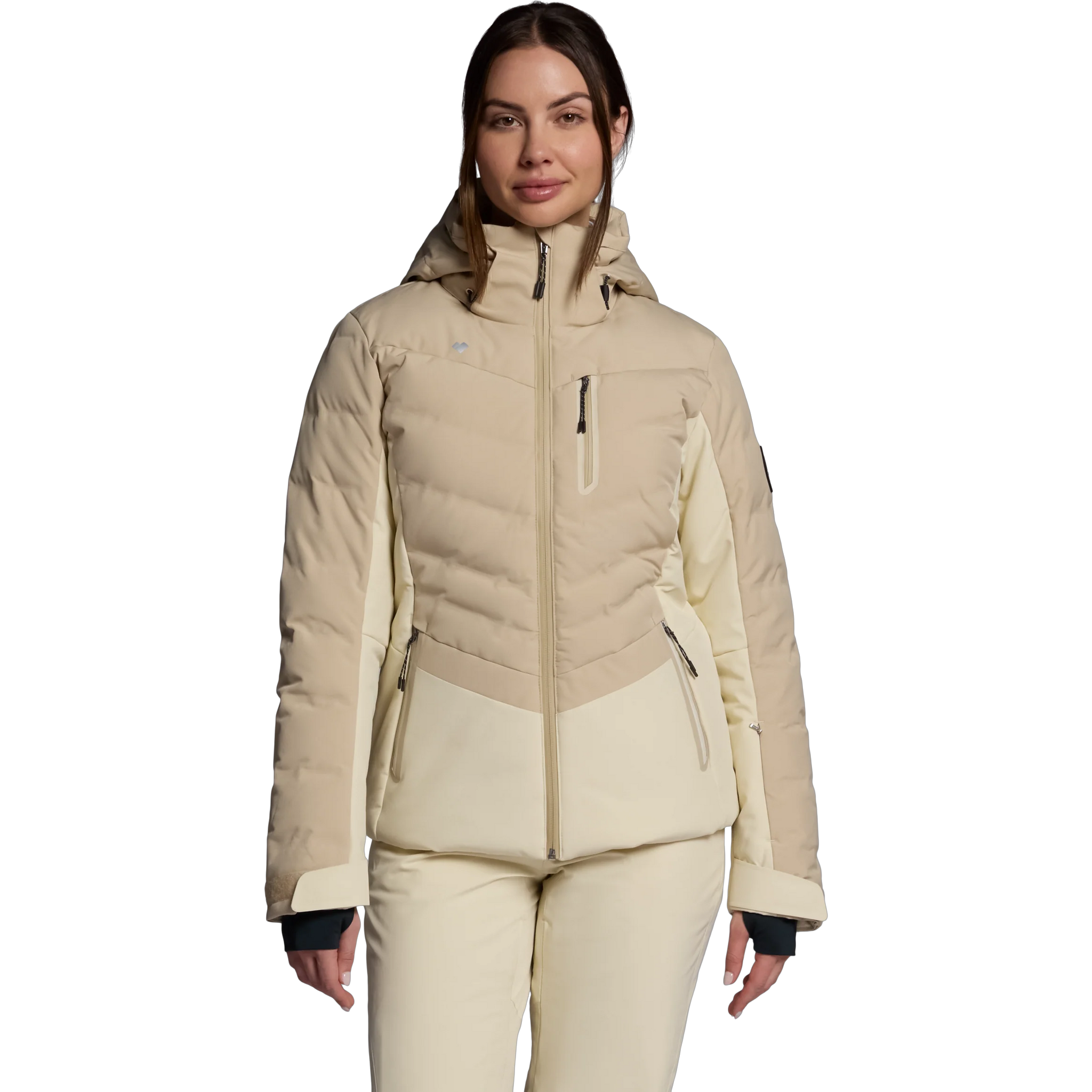 Obermyer Women's Cosima Down Jacket in 26017-Kashmere front