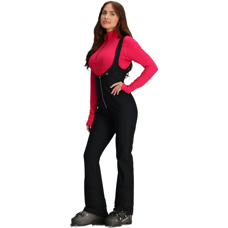 Women's Snell OTB Softshell Pant, Obermeyer Women's Snell OTB Softshell Pant in Black front left