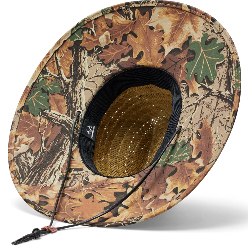 UPF 50+ Signature Lifeguard Realtree Advantage, Hemlock Hats Signature Lifeguard  Realtree Advantage lining