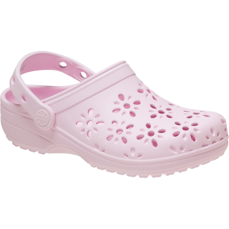 Youth Toddler Classic Floral Cut Out Clog