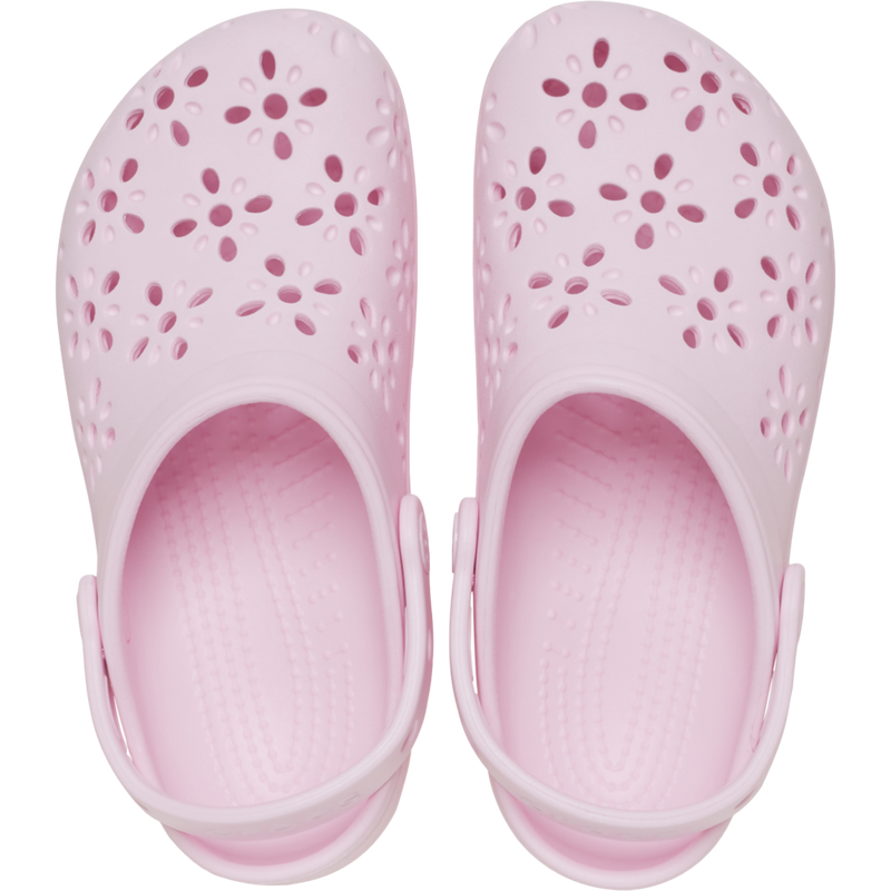 Youth Toddler Classic Floral Cut Out Clog