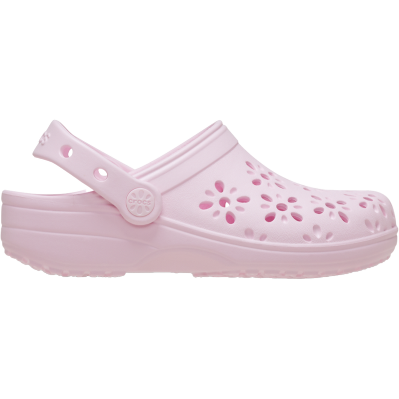 Youth Toddler Classic Floral Cut Out Clog