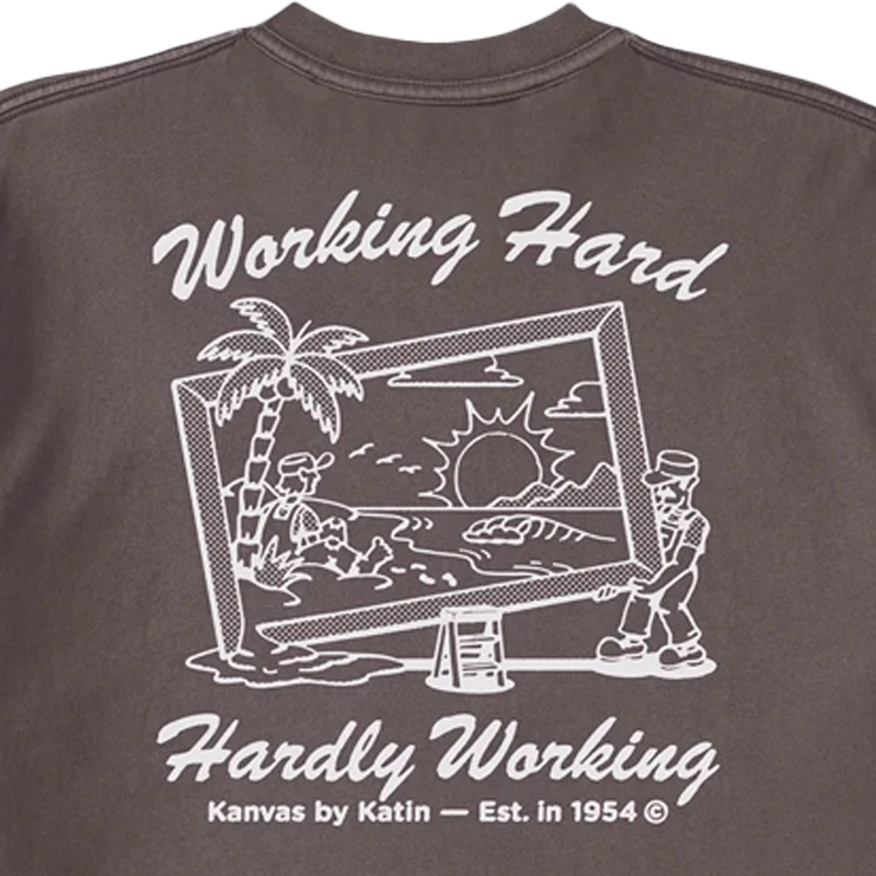 Men's Trabajo Relaxed Tee, Katin Men's Trabajo Relaxed Tee Back Graphic