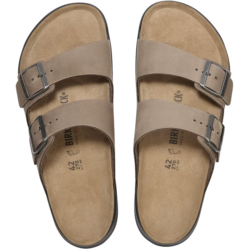Men's Arizona Rugged, Birkenstock Arizona Rugged in Tabacco pair top