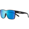 Matte Black/Polarized Blue Mirror