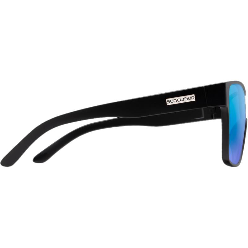 Biff, Suncloud Biff in Matte Black/Blue Mirror