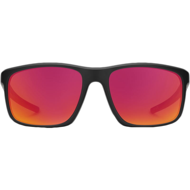 Respek, Suncloud Respek in Matte Black/Polarized Red Mirror front