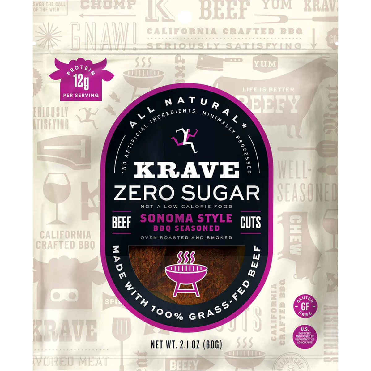Zero Sugar Jerky alternate view