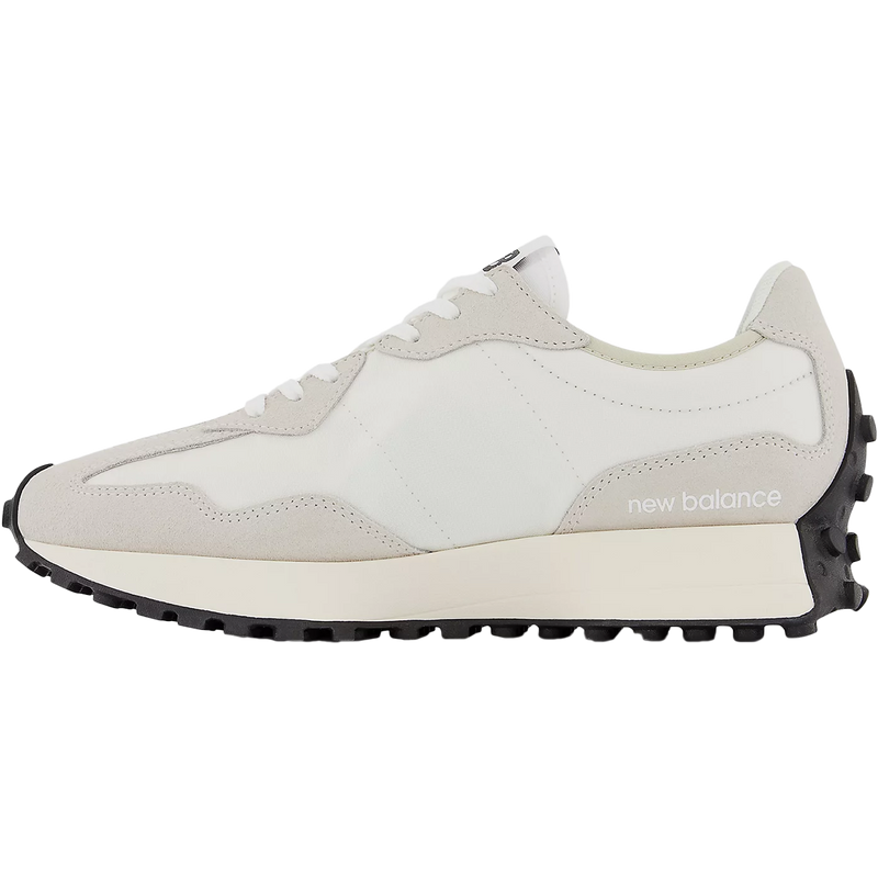 Women's NB 327, New Balance Women's NB 327 in FE Sea Salt White inside right profile