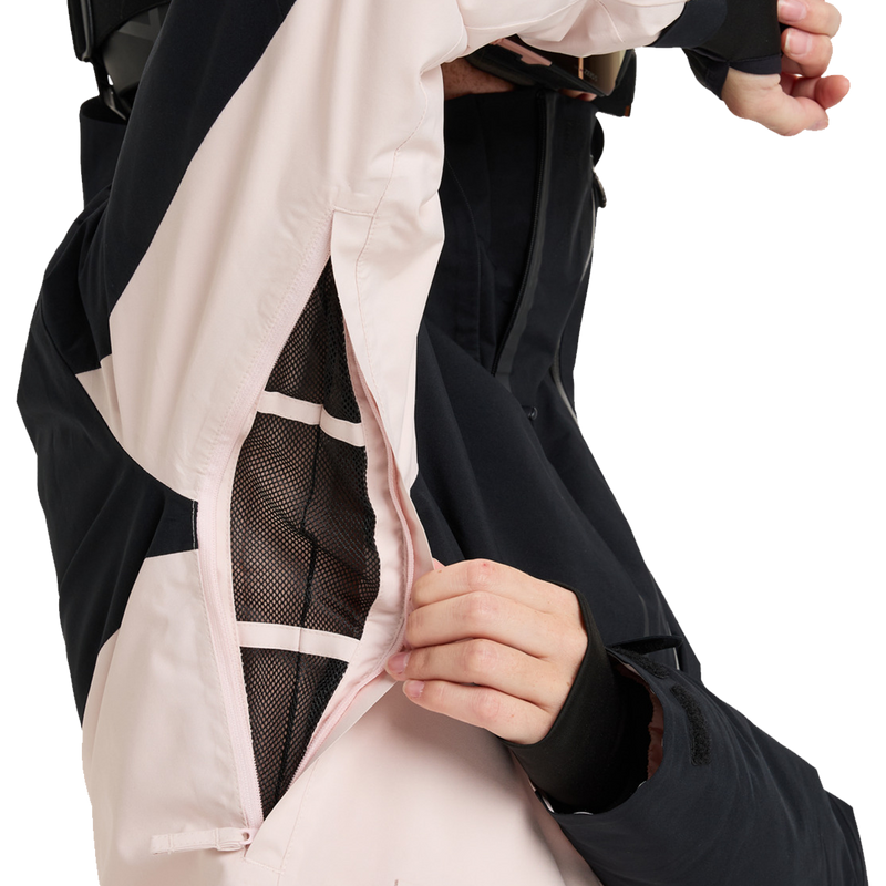 Women's Gore-Tex Stretch Purelines Jacket, Roxy Women's Gore-Tex Stretch Purelines Jacket pit vent